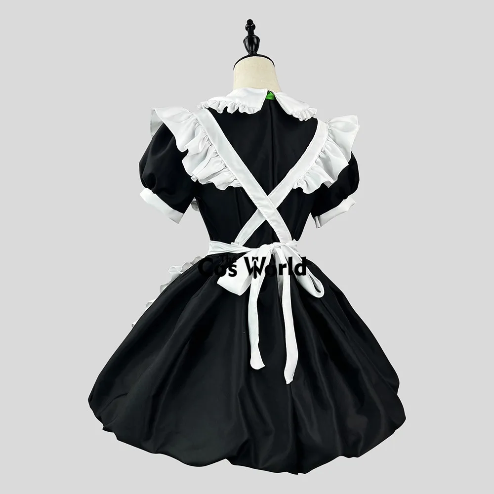 S-5XL Japanse Lolita Sweet Panda Dienstmaagd Meid Restaurant Schort Jurk Uniform Outfits Anime Cosplay Kostuum