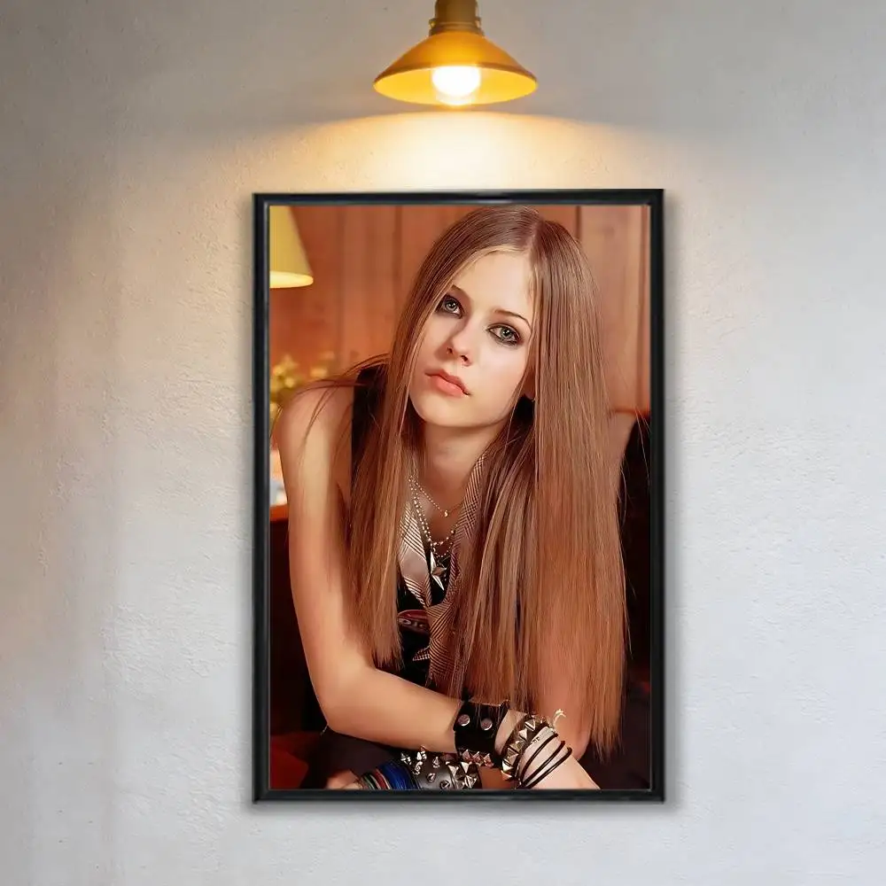 Sk8er Boi avril lavigne Poster Trendy Wall Art For Coffee Office Bar Decoration Best Gift Good Sticker Printed On PP Paper