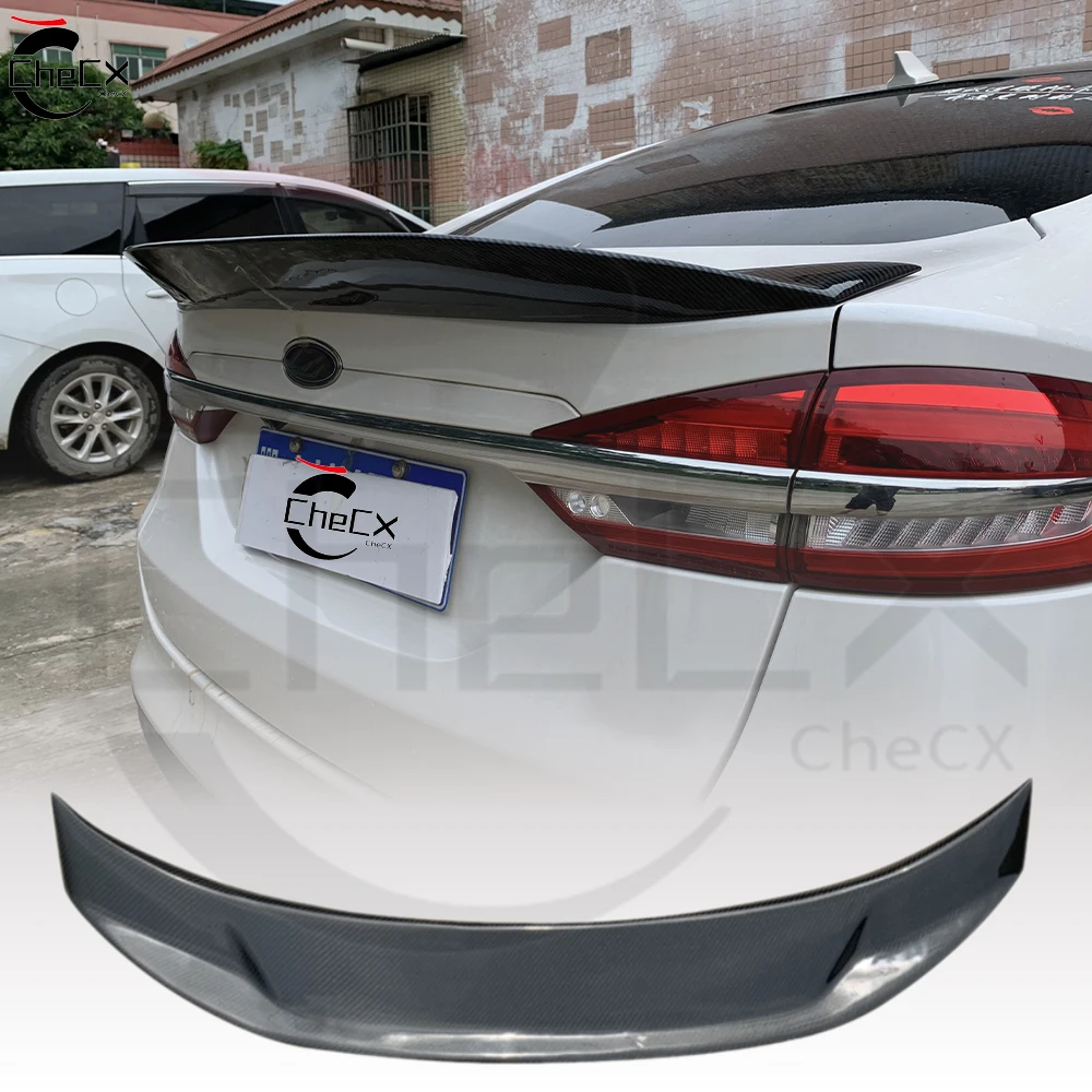 

Suitable For Ford Mondeo/Fusion 2013-2017 High Quality JDM Style Fiberglass material Rear Spoiler Wing Decorative Board