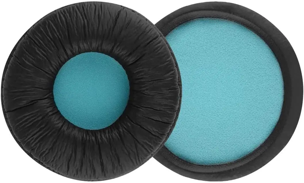 Almohadillas de repuesto para auriculares de MDR-V55, piezas de reparación de protectores para los oídos de PU, con proteína antiarrugas, compatibles con Sony MDR-V55 V500DJ, Somic E