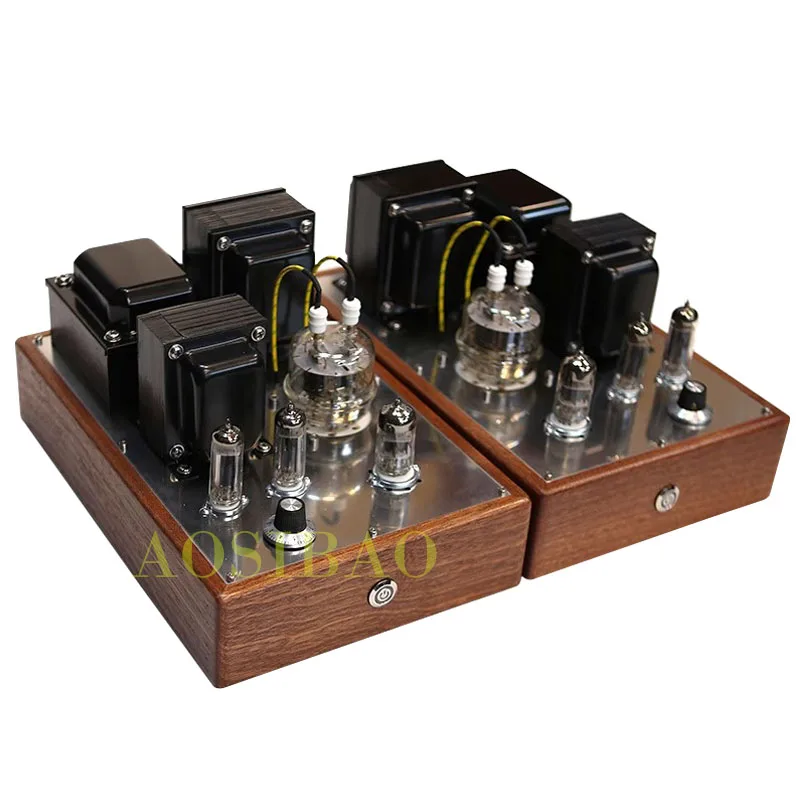 AIYIMA SMSL FU32 Vacuum Tube Amplifier 6W 2.0 Stereo Paralleling Single ended Class A Tube Amplifier Tube Rectificat Power Amp