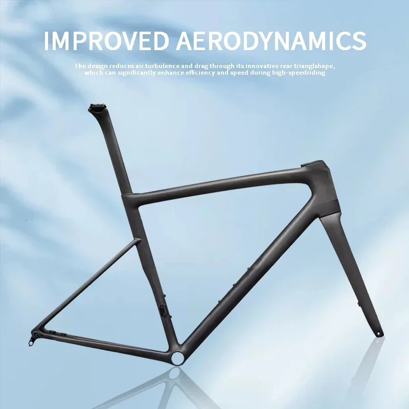 2025 SL8 Dongli T1100 Carbon Fiber Bicycle Frame Ultra Light Customize Color Windproof Design Disc Brake