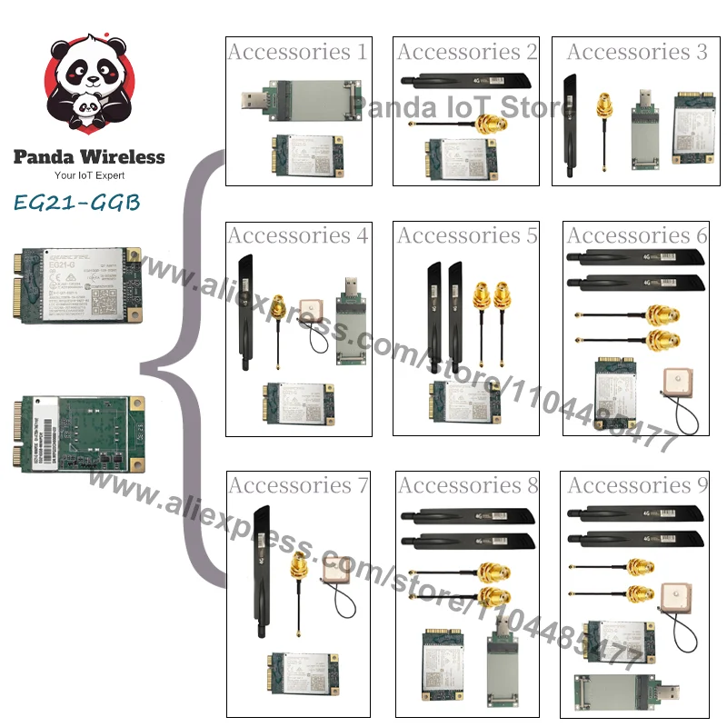

Quectel EG21-G Mini PCIe EG21-GGB EG21GGB-128-SGNS Cat1 4G LTE Global band for EC21-E EC21-AU EC21-J EC21-EUX EC21-AU EC21-KL