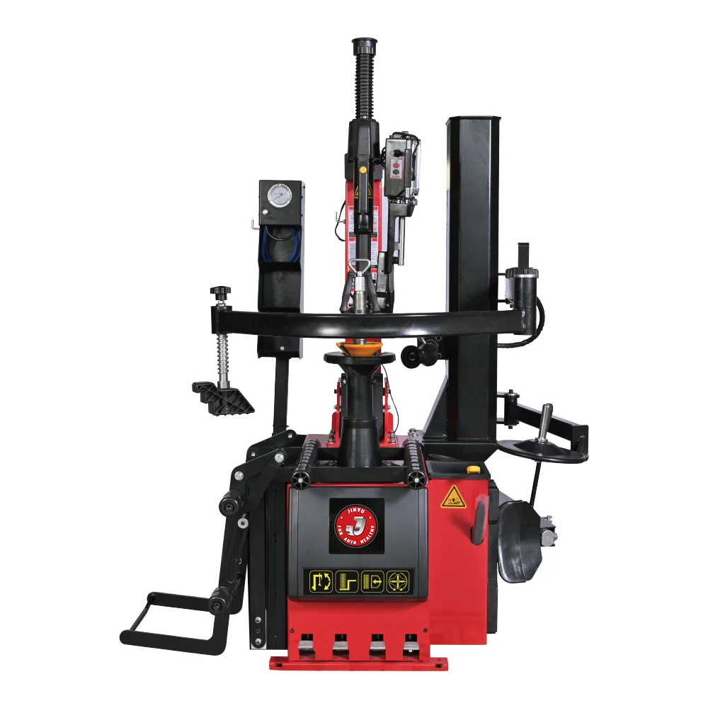 

JinYu Tires Tools Customized Semi Automatic Swing Arm Tire Changer 10"-26" Main Shaft Multifunctional Tilt Back Tire Changer
