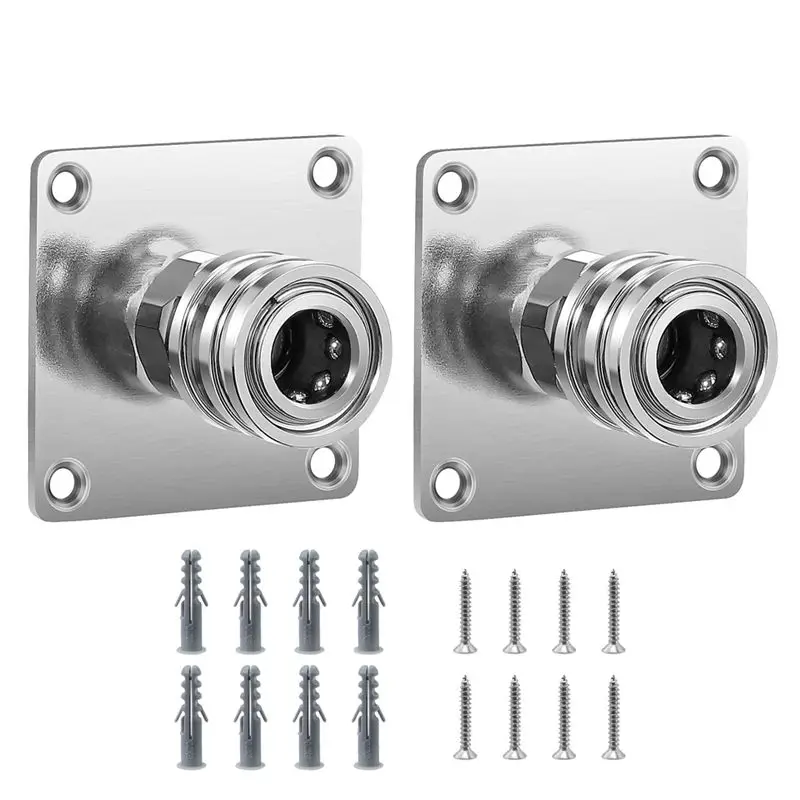 

Держатель для пенной насадки ABWR для мойки высокого давления, быстросъемное крепление 1/4 дюйма, автоматический держатель для пенной насадки, из нержавеющей стали, прочный, 2 шт.