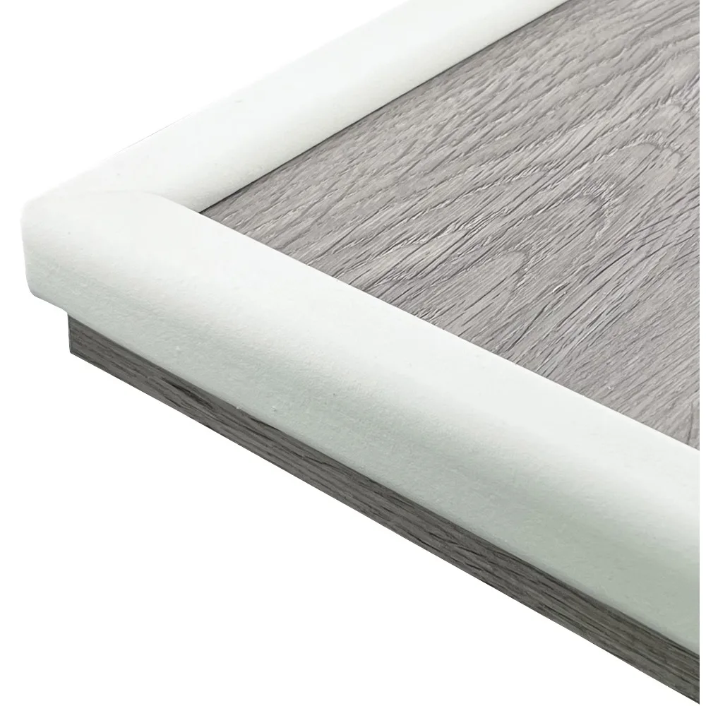White Foam Rubber Edge Guard Corner Protector Baby Safety for Table Desk Cabinet 12 Feet Long Roll Child Toddler Home Furniture view 3
