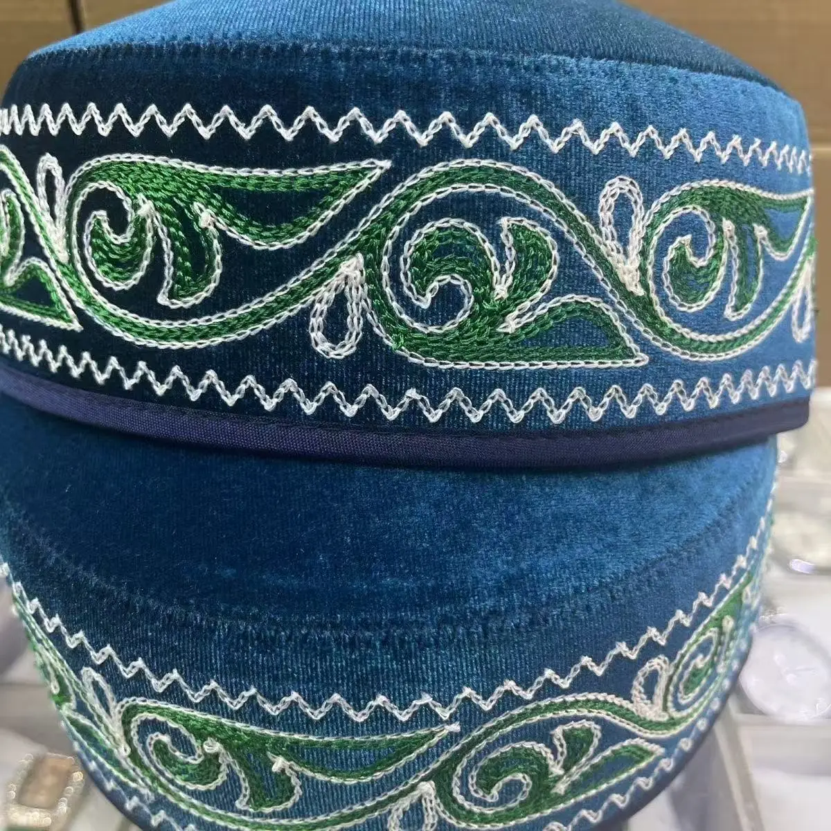 Muslim Caps For Men Colthing Cotton Hat Turkey Kufi Islamic Kippah Jewish Dubai Arab Autumn Winter 03674 view 6