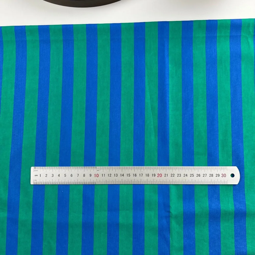 150*100cm verticale strepen stof katoen veelkleurig kleding naaimateriaal jurk tafelkleed kussen kleermakersstof