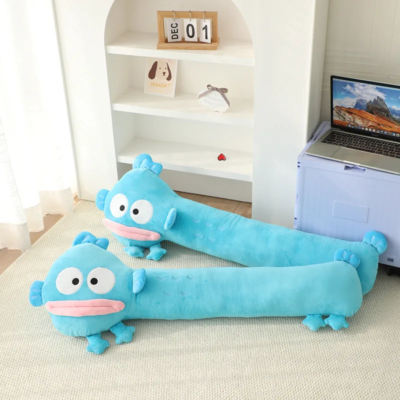 

Ugly Fish Body Pillow Long Throw Pillow For Adults Decorative Lumbar Support Cushion Home Decor Soft Fabric Backrest Pillow