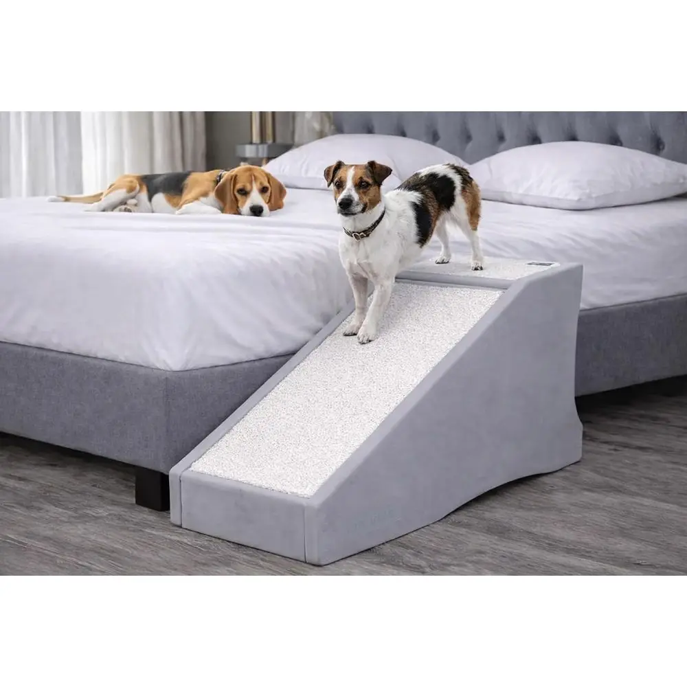 

Portable Pet Stair with Easy Step, Lightweight, Sturdy, No-Tool Assembly, Ideal for Dogs and Cats