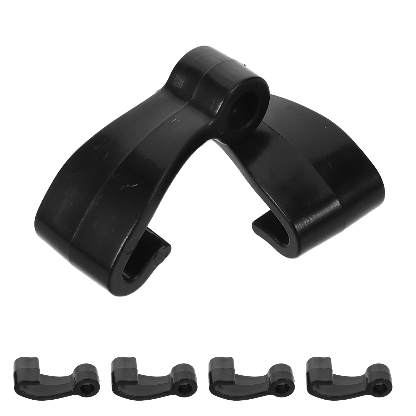 

6Pcs J Shaped Kayak Hooks Heavy Duty Boat Attachment for Inflatable Raft Tarp Tent Securing Outdoor Adventure Gear Storage