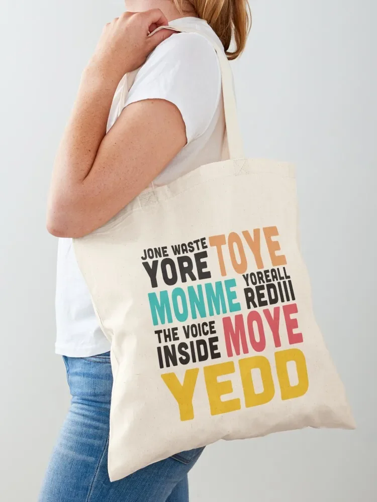 Jone Waste Yore Toye Shirt Jone Waste Yore Toye Monme Yoreall Rediii gifts Tote Bag large size bags bags for women Tote Bag