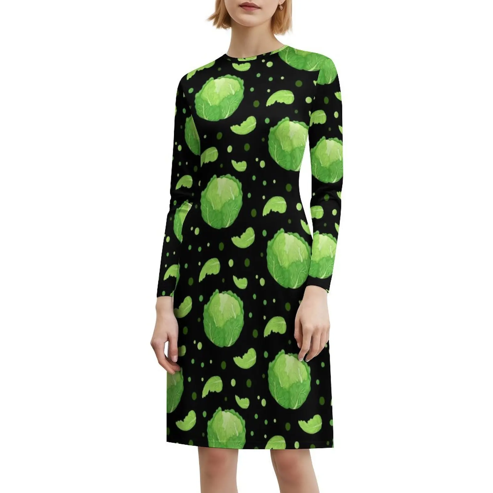 فستان تشو الأزهار سموك للنساء لربيع وصيف فستان كاجوال للحفلات نمط خلفية خلفية لطيفة ملابس امرأة #6