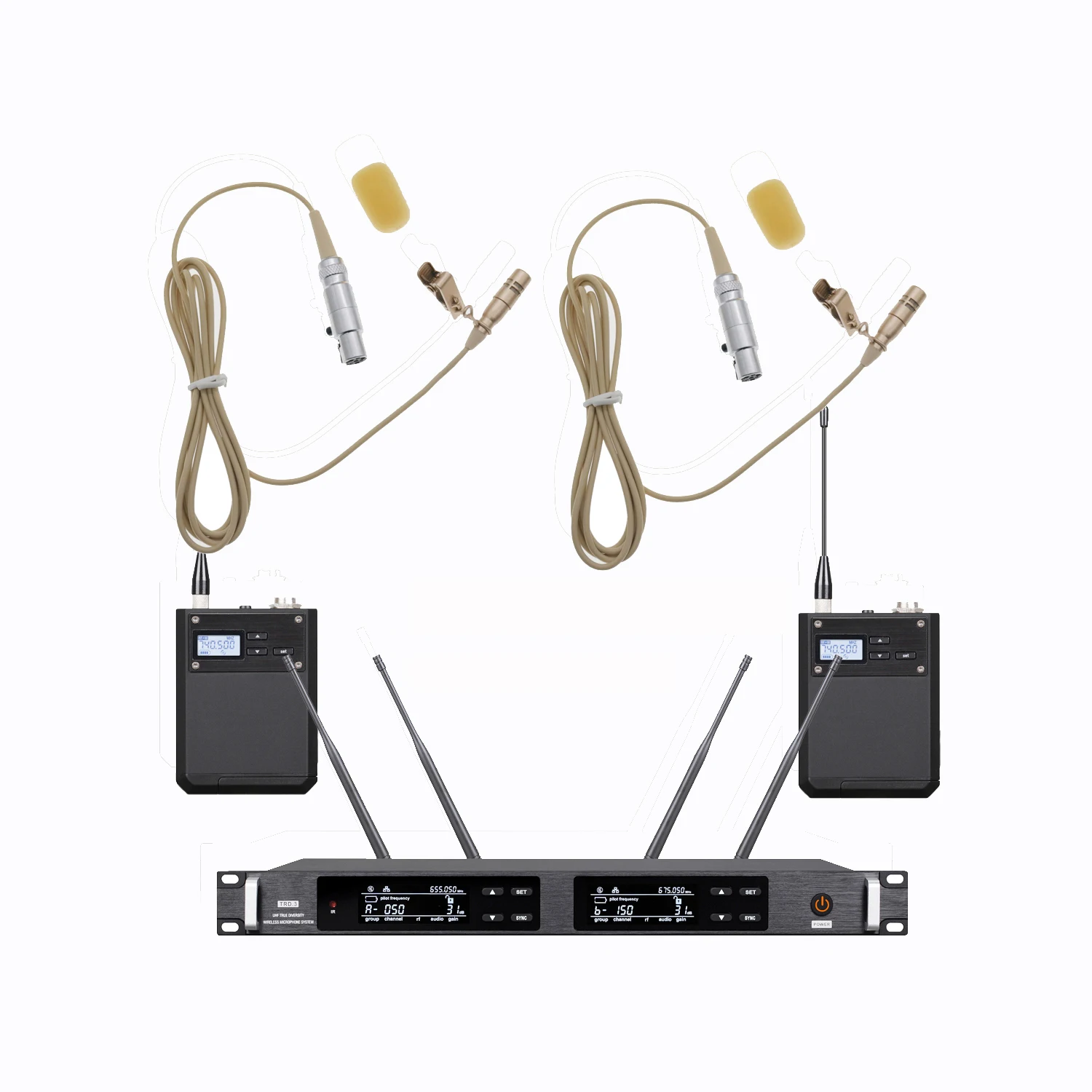 

Dual Channel Axiet ULXD4D Cardioid Tie Clip Lavalier Wireless Microphone System AD4D Best Lapel Condenser Mic Stage Performance