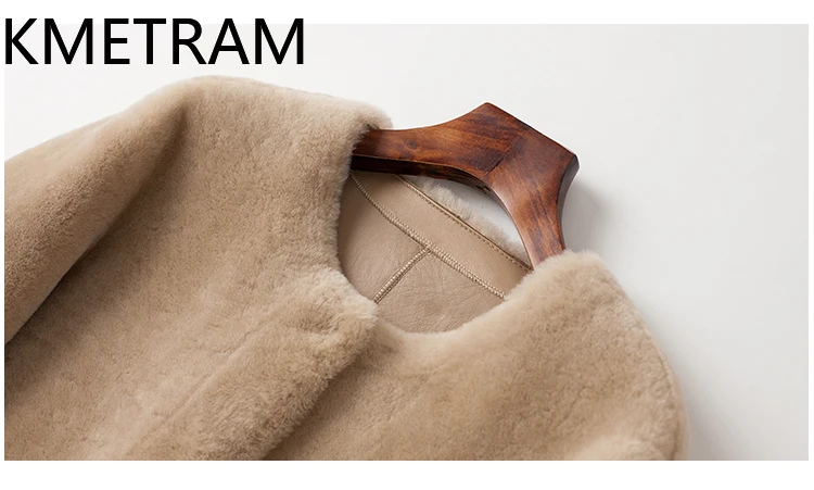 100% lana merino pelle di pecora doppia faccia giacca di pelliccia donna semplice lungo vero cappotto di pelliccia inverno donna abbigliamento 2025 giacche pelose шуба
