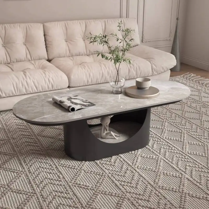 

Легкий роскошный минималистичный журнальный столик для гостиной, креативный журнальный столик для квартиры, простой современный журнальный столик, мебель для кофейни.