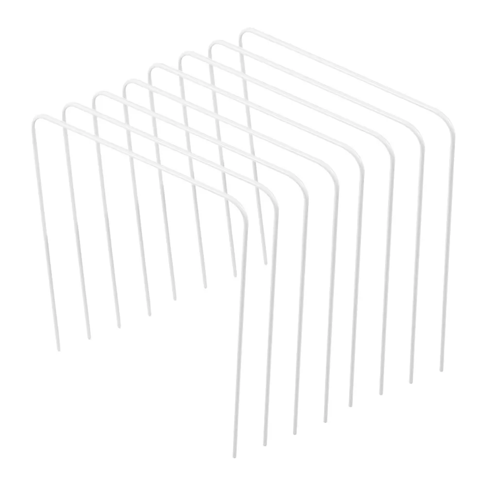 

8Pcs Croquet Wickets Metal Hoops Universal for Backyard Lawn Games Outdoor Croquet Goal Replacement Parts Family Use