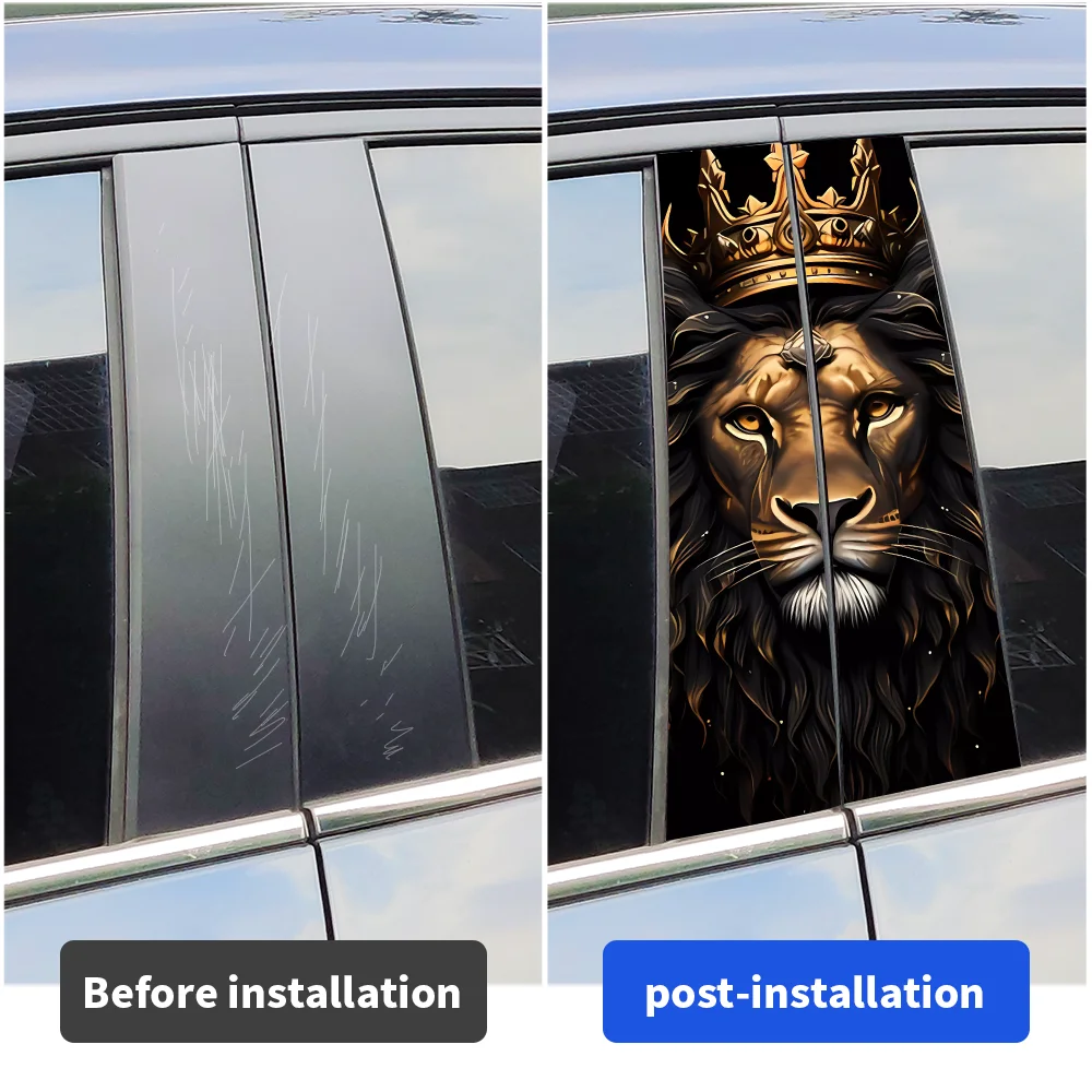 Lion King Car Stickers Auto B - Car Accessories Joker incelemesi ve fiyatı
