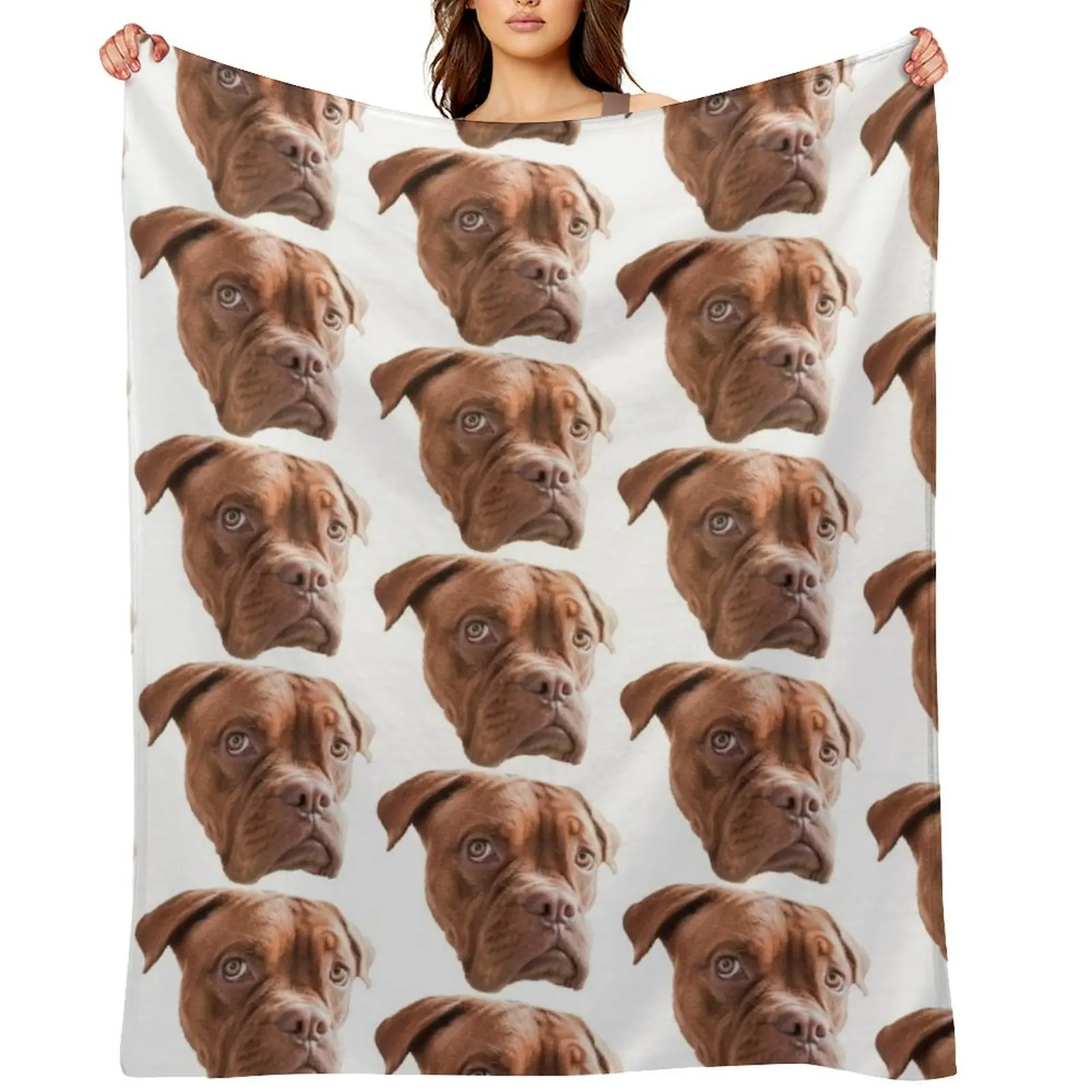 

Melancholic Dogue de Bordeaux Throw Blanket Baby manga Sofa Quilt Tourist Blankets