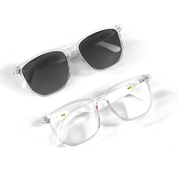 GS03 Smart Glasses for Men BT Sunglasses Earphone Outdoor Sports UV400 Polarized Anti Blue Light Lens IPX5 Intelligent Glass