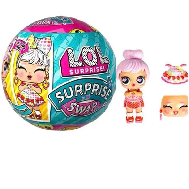 MGA LOL مفاجأة دمية فتاة لعبة المتبادل كرة أطفال الحطام دمية لطيف الأطفال الذخائر مجموعات الالعاب هدايا للفتيات