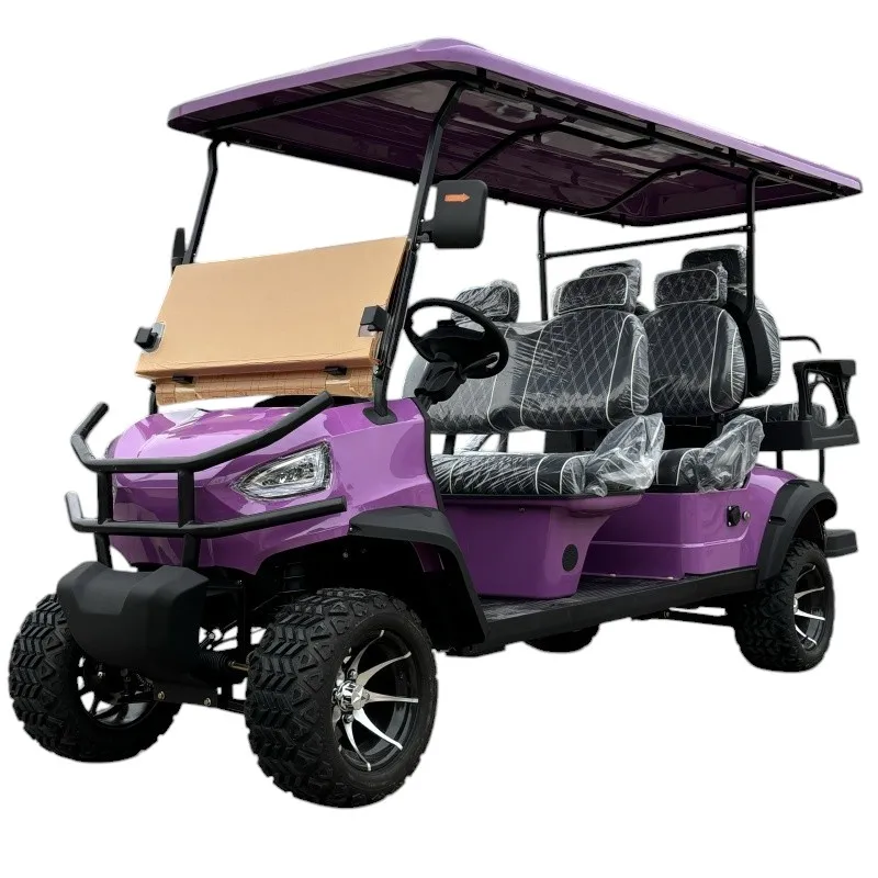 Wholesale Custom Private Label 4000/5000/7500W 2 4 6 8 10 12 Seater Golf Electric Car Off-road Golf Cart