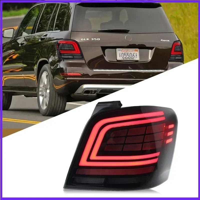 

Car LED Tail Light Accessories For Benz GLK 2009-2015 Auto Rear Fog DRL Brake Turn Signal Lamp Plug and Play