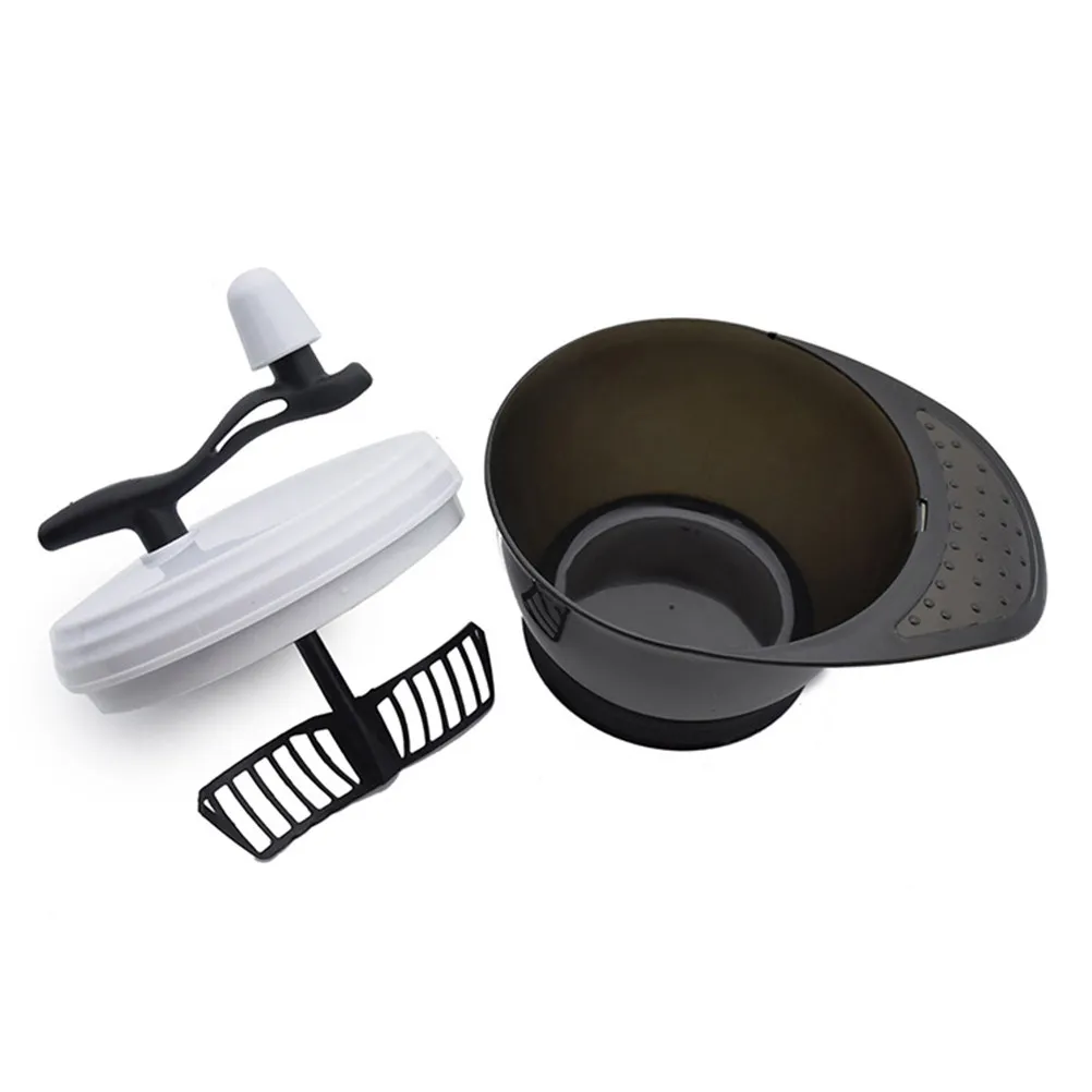 1Set Hair Dye Tool Set Includes Mixing Bowl Plastic Coloring Bowl for DIY Hair Dye Kits Salon Hairdressing No Mess Application