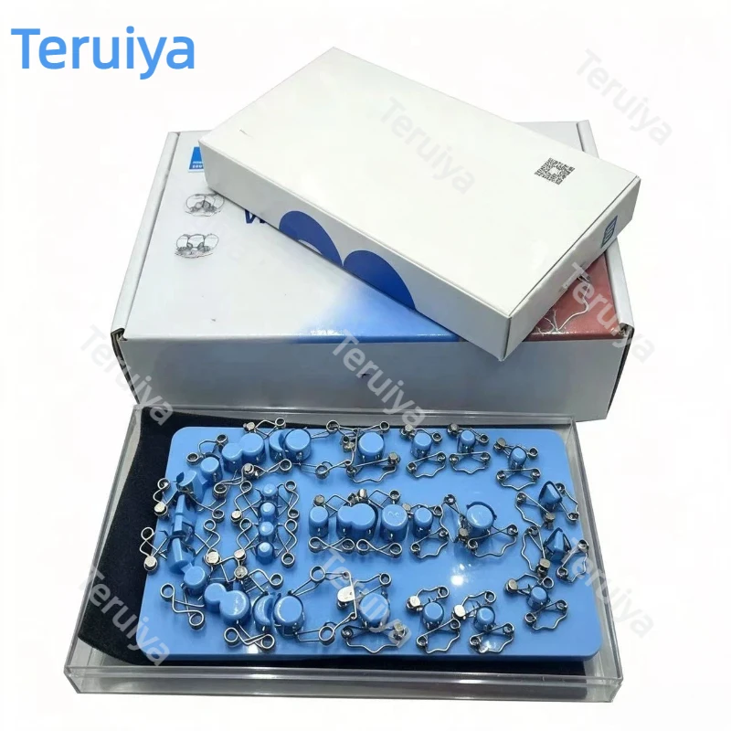 Dental Automatical Sectional Matrix System, Teeth Filling Mold Template, Dental Matrix Bands with Matrix Clamp for Composite Res