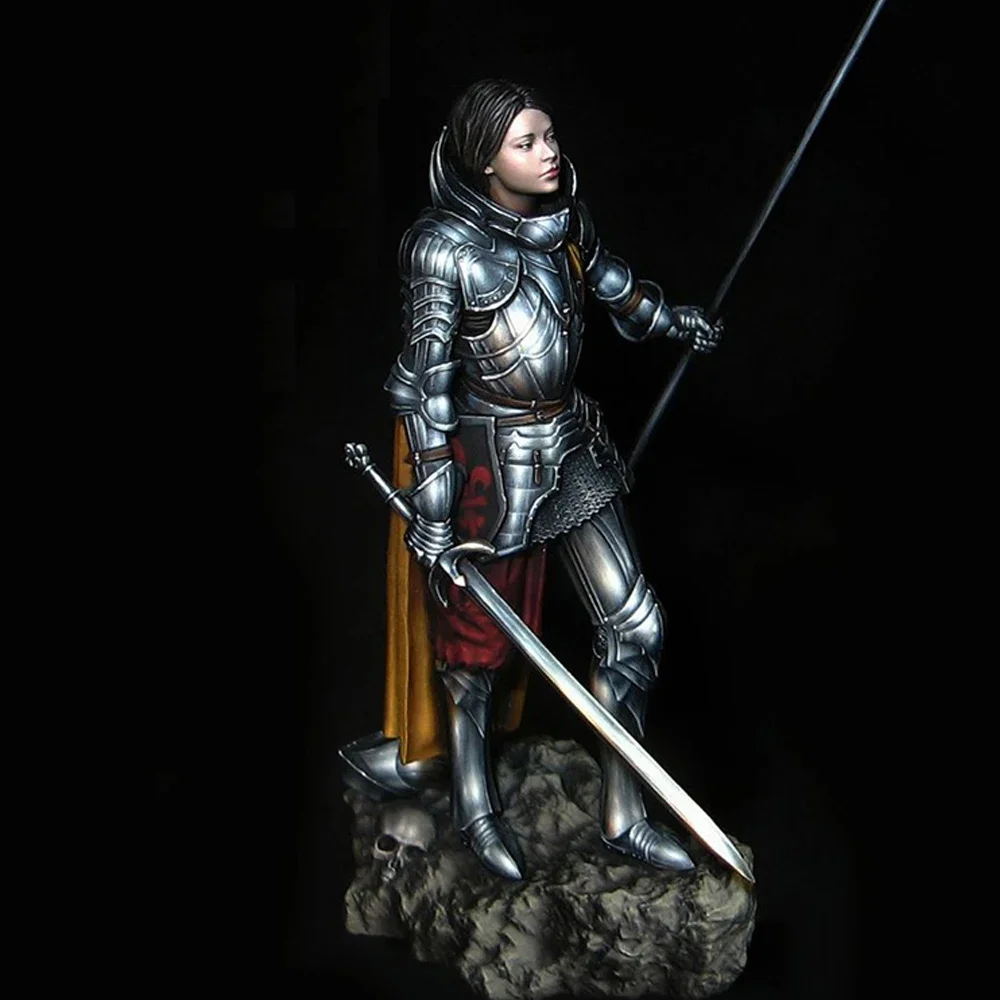1/24 Joan of Arc, Resin Model figure, GK, Fantasy theme, Unassembled and unpainted kit