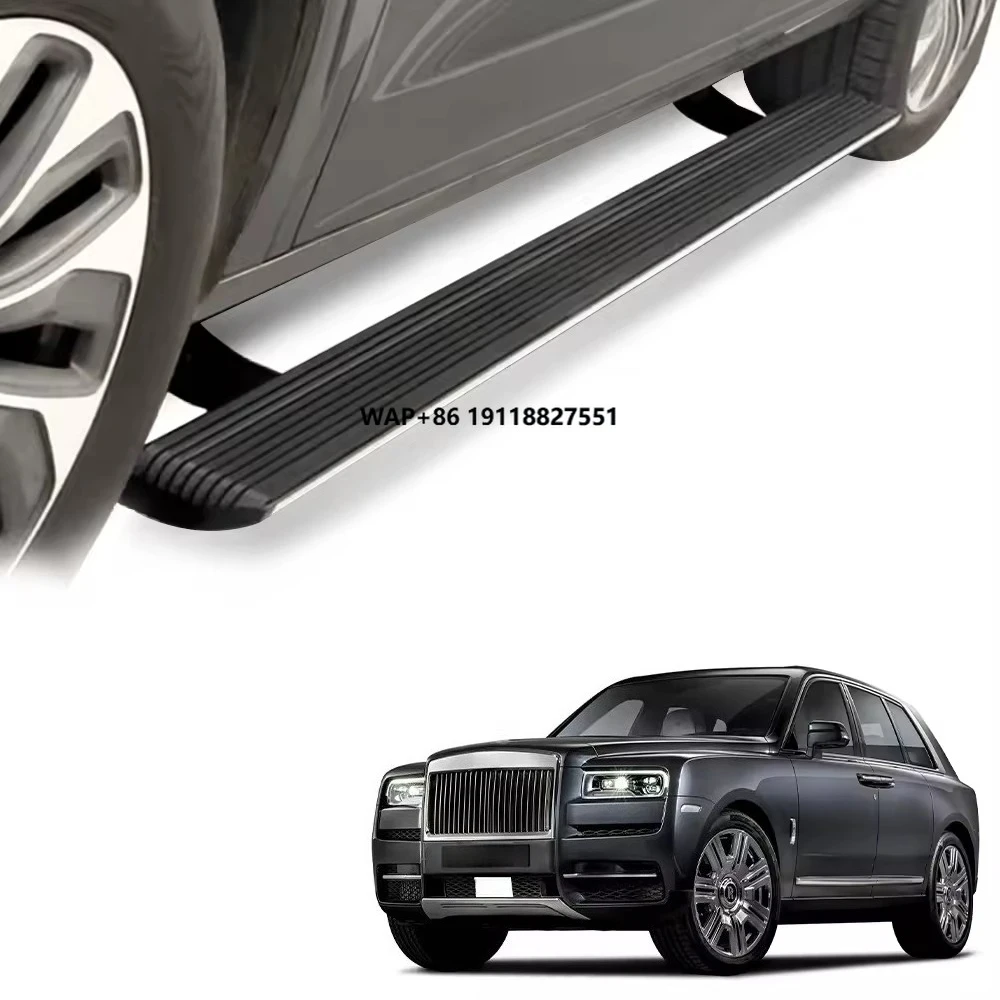

Luxury Electric Running Board Pedal 19-23 Aluminum Material Fit Transit Custom Electric Side Step Upgrade
