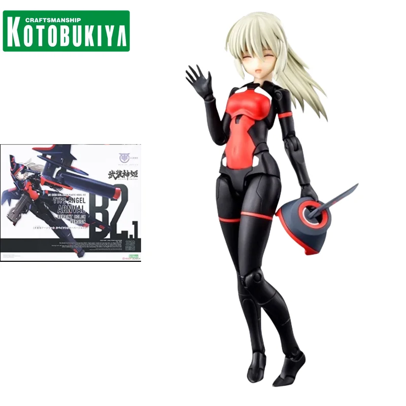 In Stock KOTOBUKIYA Original MEGAMI DEVICE Mobile Suit Girl Busou Shinki Anime Figure Angelic Anwar Repaint Collectible Model