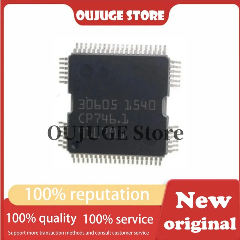 1PCS/lot New original 30605 QFP-64 Automotive computer board driver module imported IC block core