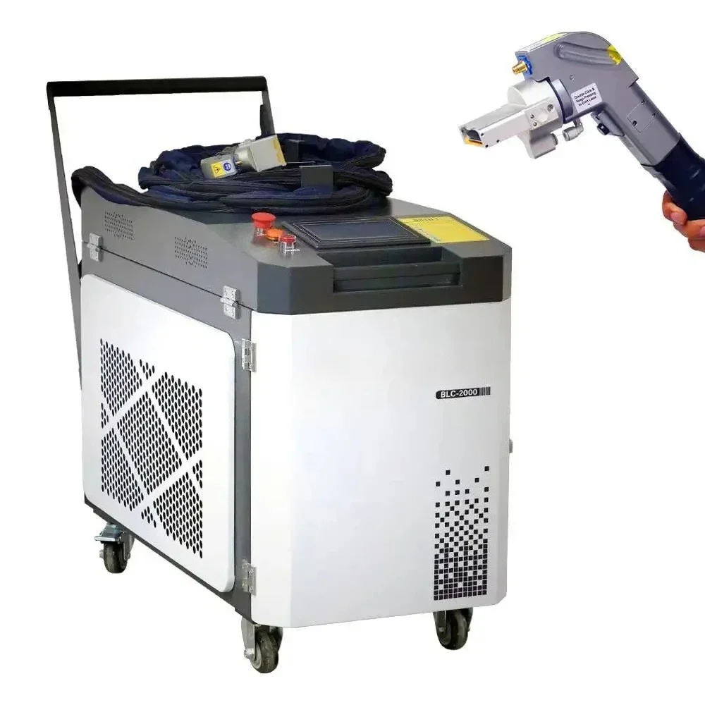 Portable Handheld Fiber Cleaning Hine Pulse 100W 200W 300W 500W 1000W Continuous 1500W 2000W 3000W Laser Rust Removal