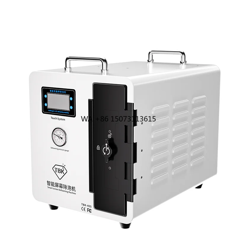 

TBK 405 Smart Screen Defoam Machine 15 Inch Screen Defoamer for Samsung for iPhone Tablet Mini Autoclave Bubble Remover Machine