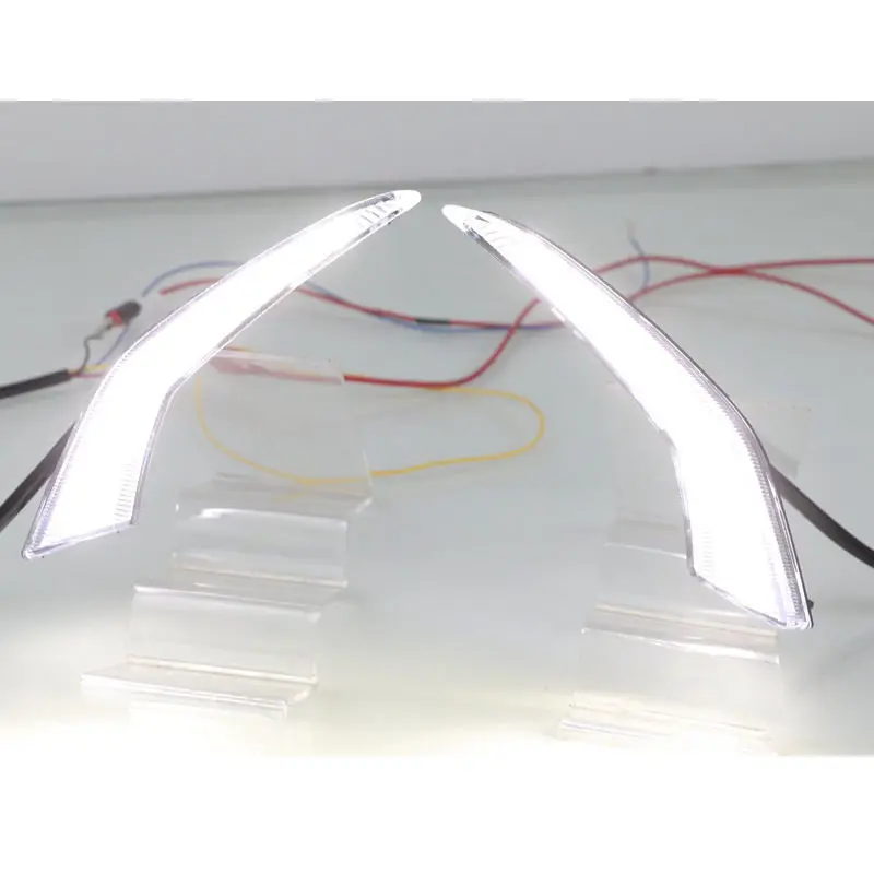 

SAARApplicable19Toyota Corolla Ralink дневные ходовые огни SpecialLED модифицированные противотуманные фары высокая яркость плавный указатель поворота Li