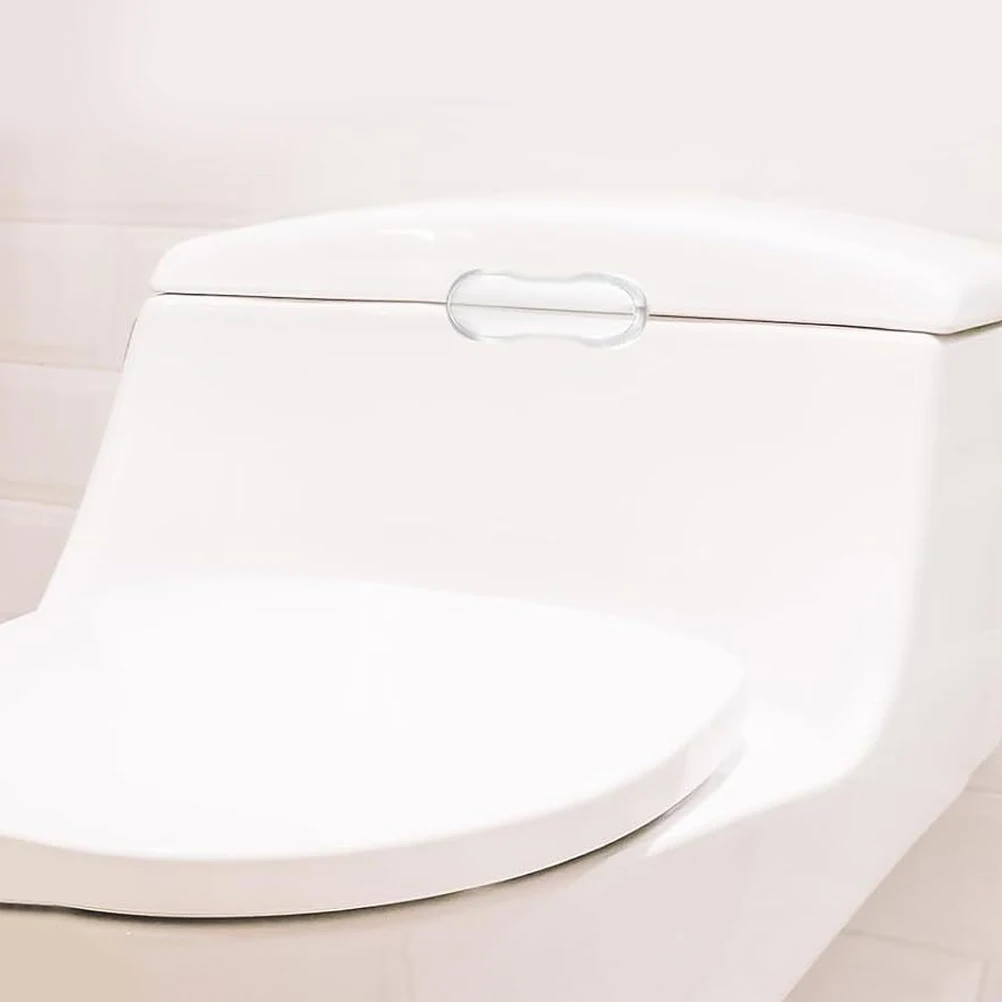 

20pcs Toilet Seat Bumpers Cushioning Silent Transparent High Elasticity Anti Slip Easy Installation Bidet Replacement Kit