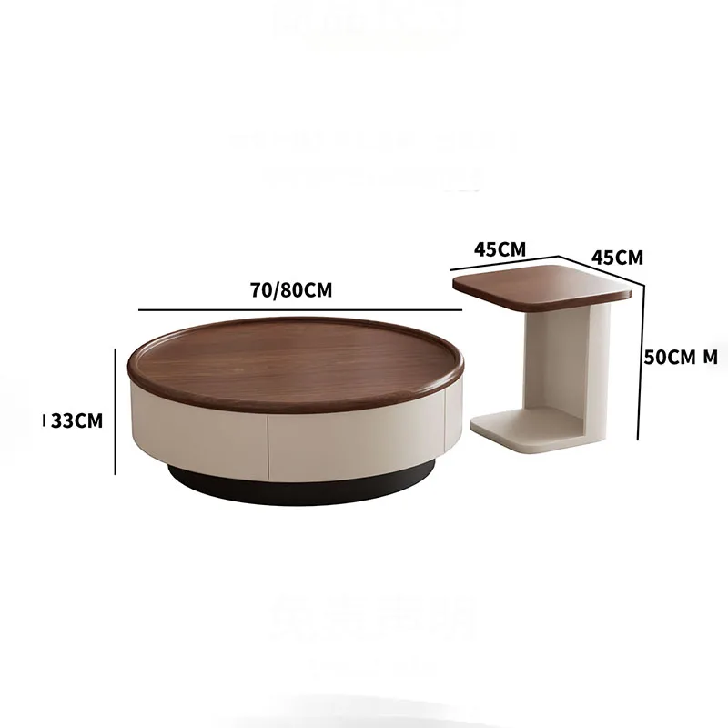 Display Luxury Coffee Tables European Nordic Modern Storage Side Table Vintage Aesthetic Mesa De Centro Living Room Furniture