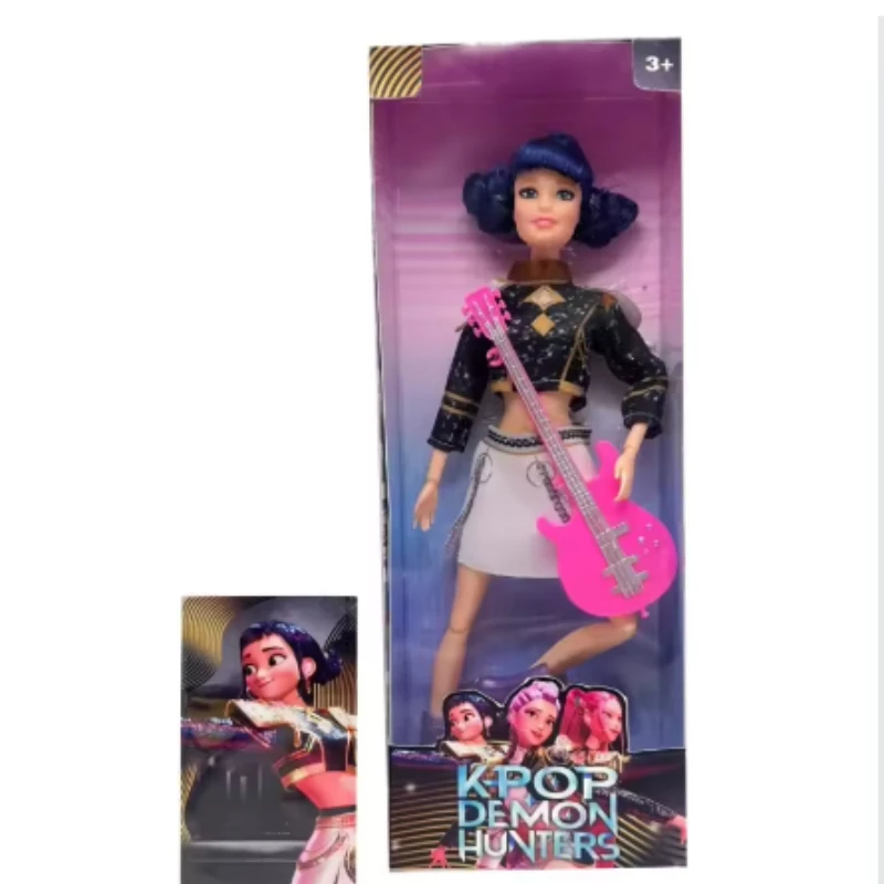 Nouveau chaud Kpop chasseurs de démons Figurine jouet Derpys tigre Rumi Mira Zoey chatte Figurine poupée pour les Fans cadeaux de noël