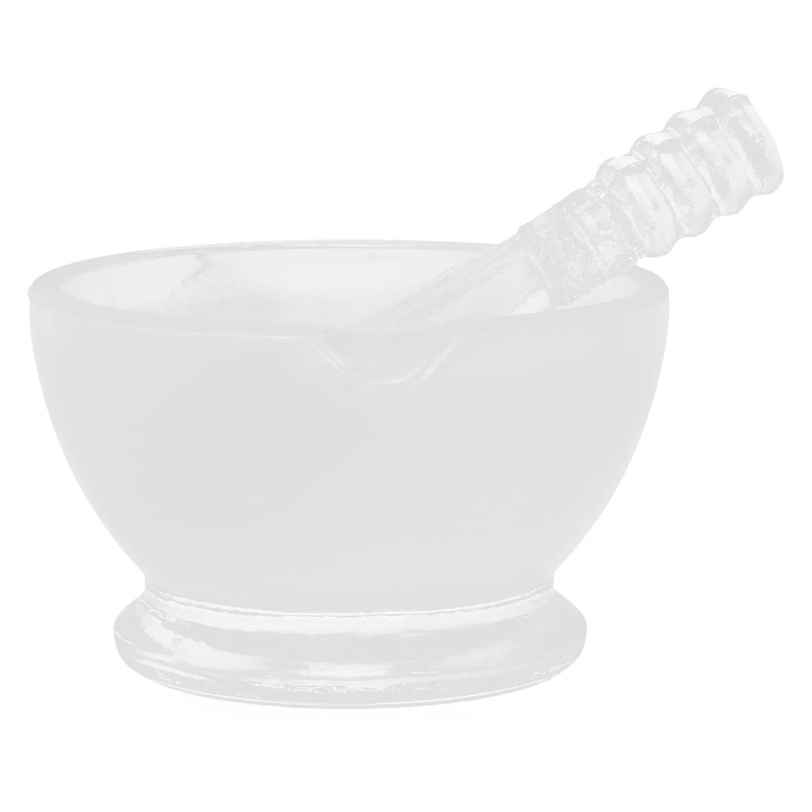 

1Set Pigment Grinder Tool Glass Pestle and Bowl Set for Artists Students Home Kitchen Professional Culinary Environments