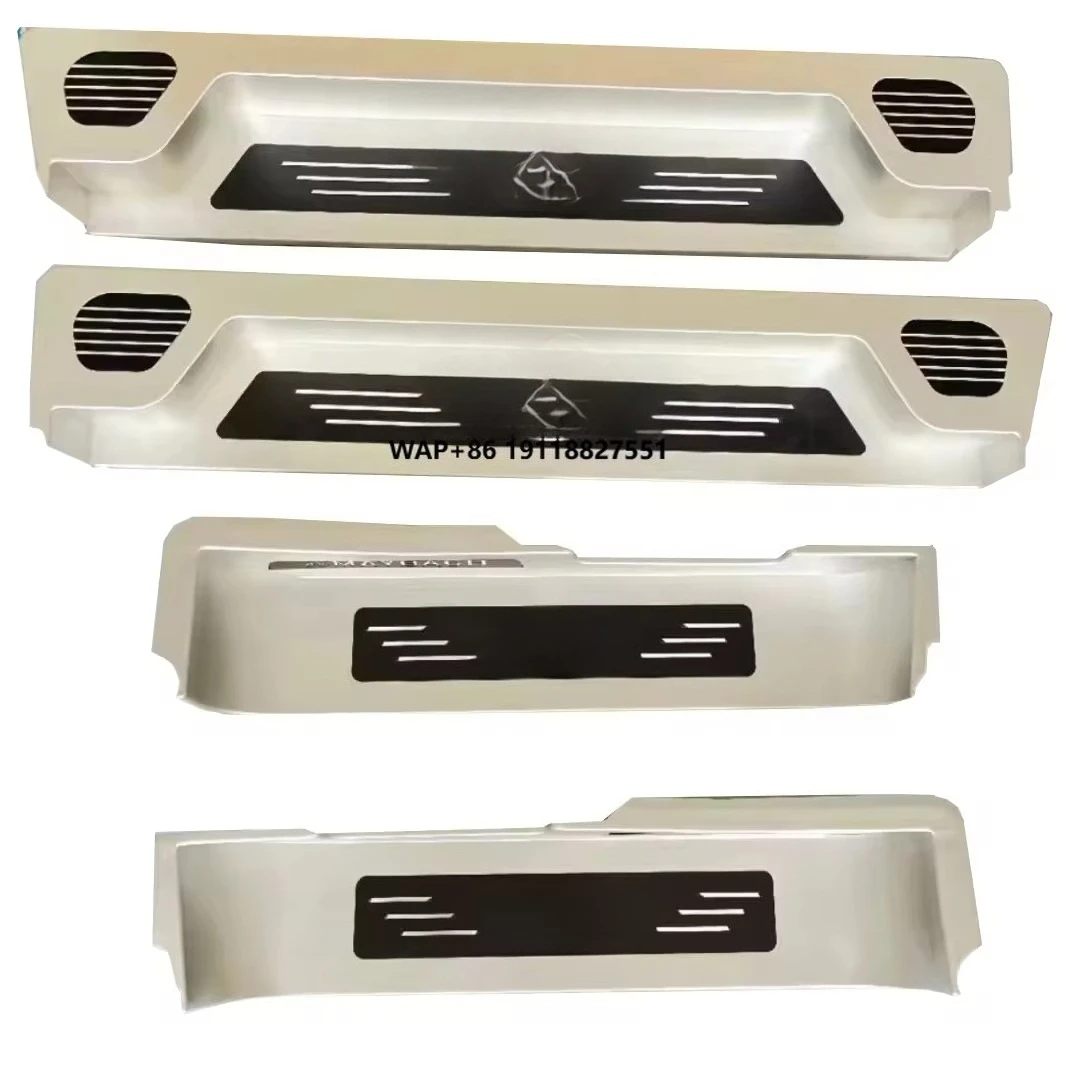 

2025 Luxury VAN Multifunction Pedal with Storage Ambient Lighting Metal Interior Kits Car Accessories for