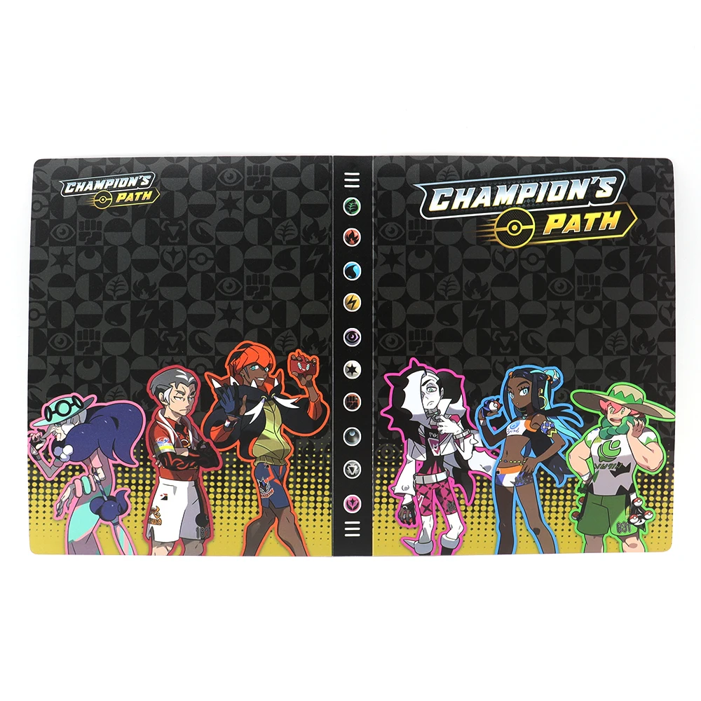 240 stuks Charizard Mewtwo houder map collectie map kaarthulzen beschermer notitieboekje Pokemon album kaart opbergboek display