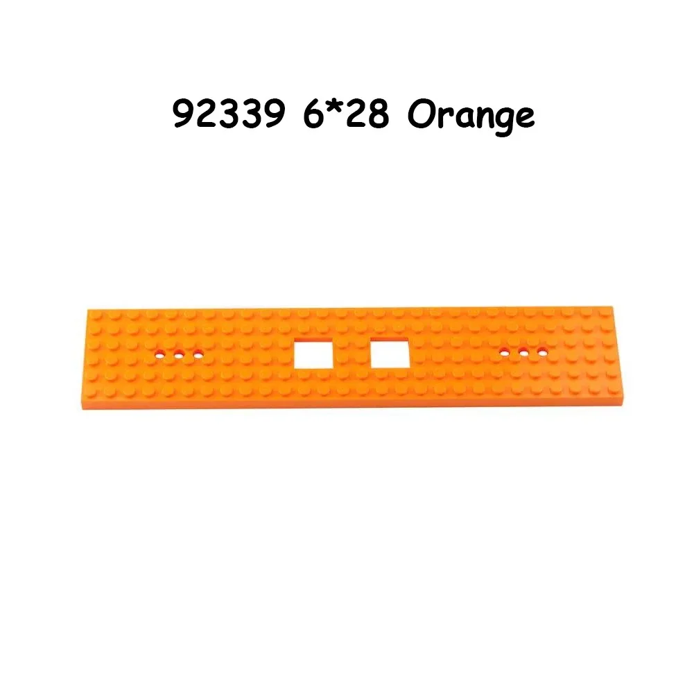 Pièces techniques MOC City Train Base roue pistes plaque de Base supérieure blocs de construction briques bricolage pour Legoeds EV3 4025 92336 91994 2871