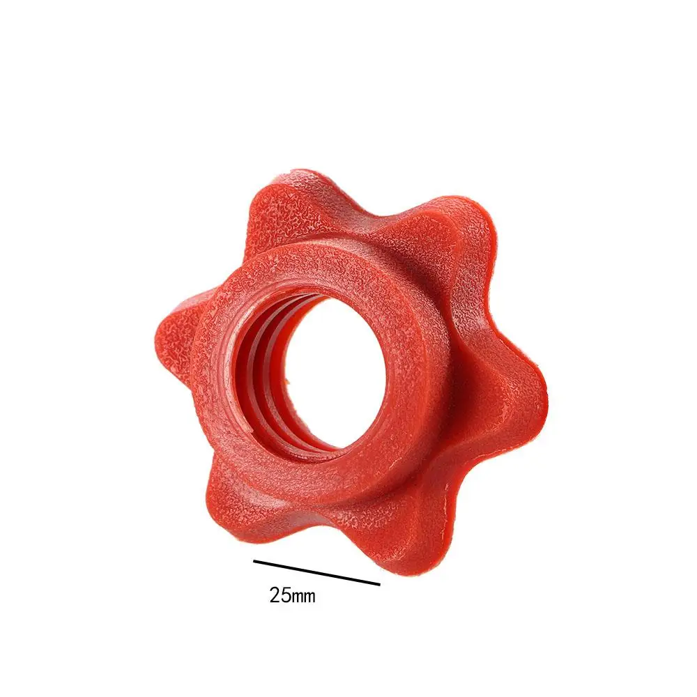 Steel Clamps Dumbell Weight Lifting Accessories Dumbell Accessory Spin-lock Barbell Bar Dumbell Nut Collar Screw Hexagon Nut
