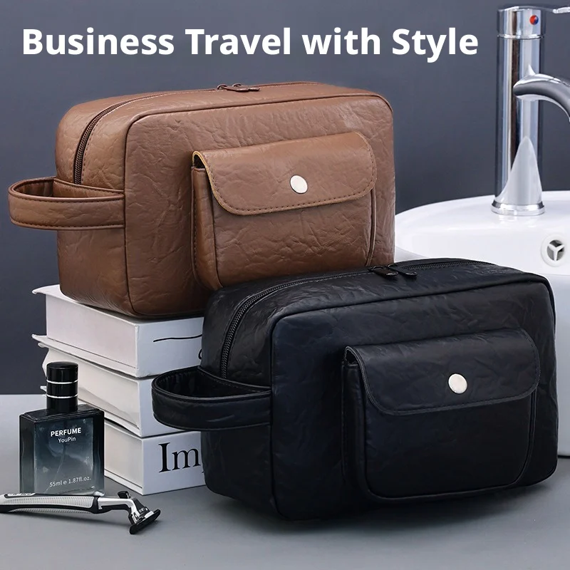 Waterproof Business Travel Toiletry Bag Men's Women's Portable Large Capacity Cosmetic Bag for Outing High-End Storage Bag