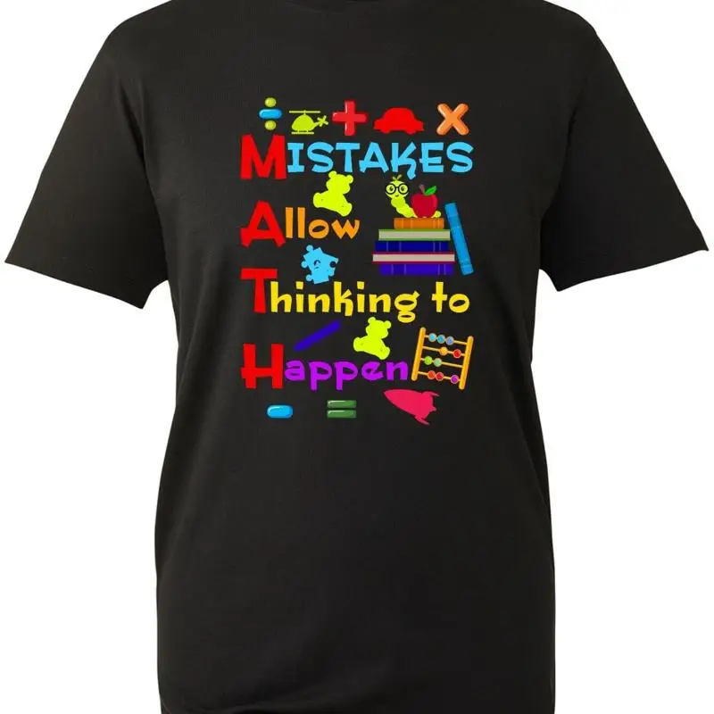 الأخطاء تسمح بالتفكير أن يحدث تي شيرت Math Pi Day Numbers Calculation Top