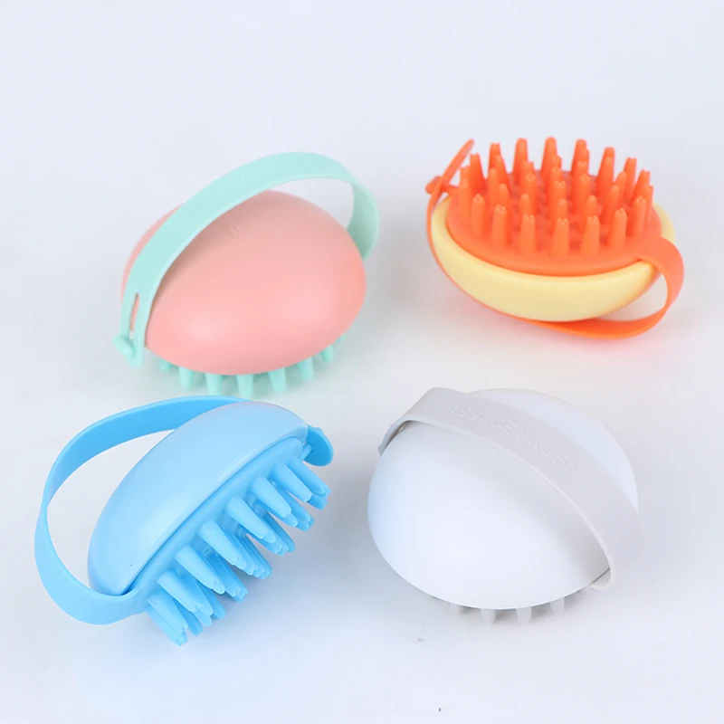 Massage Da Đầu Bàn Chải Lược Dầu Gội Tóc Rửa Lược Tắm Bàn Chải Tắm Spa Massage Giảm Béo Bàn Chải Dầu Gội Chải