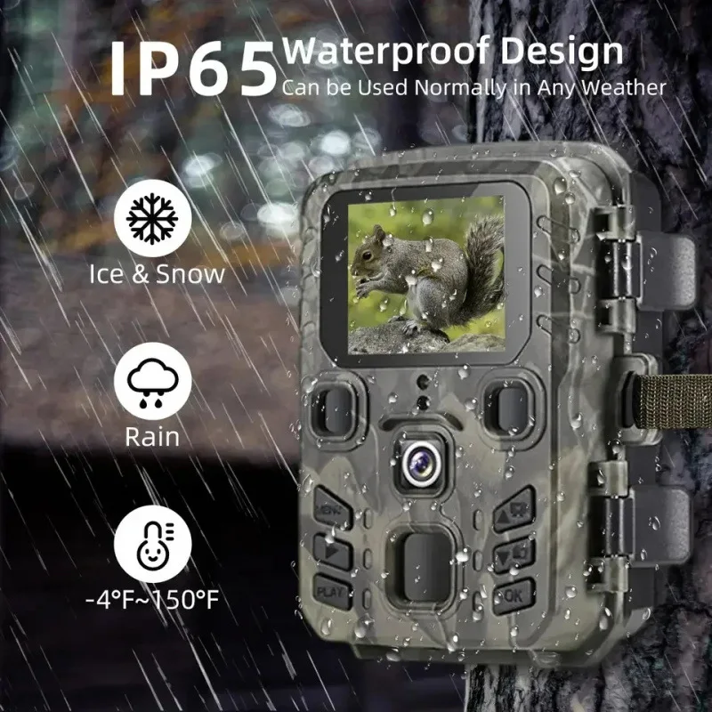 

Outdoor WIFI APP 1296P 24MP Trail Camera Wildlife Infrared Night Vision Motion Activated IP65 Trap Game Cam Waterproof