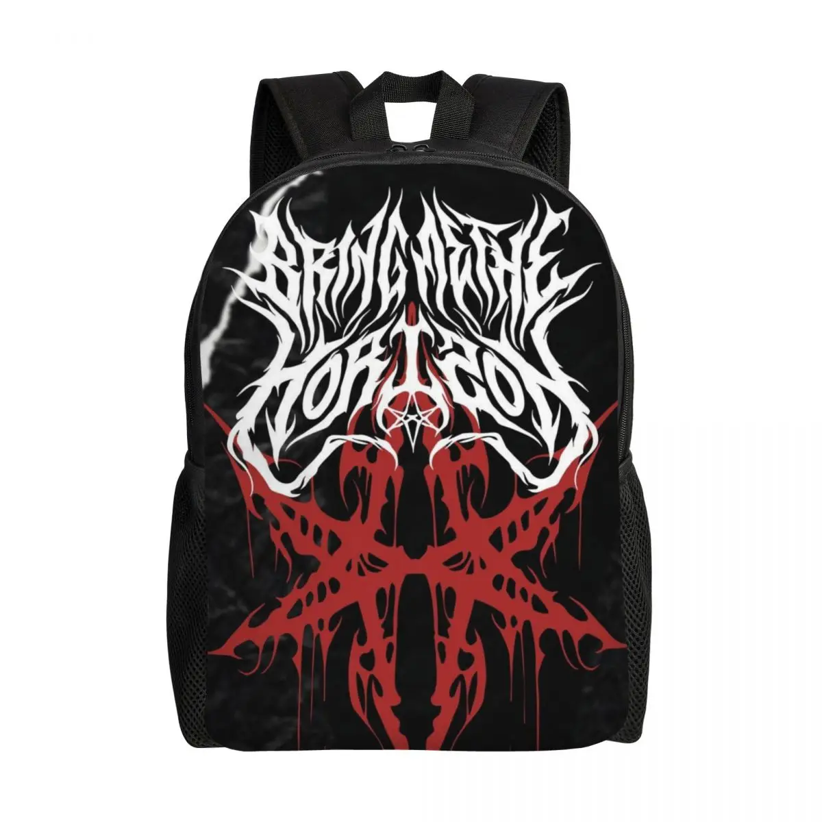 

Пользовательский рюкзак для ноутбука Shores Band Death Metal Lornas, женский и мужской повседневный рюкзак для школы, студенческой сумки