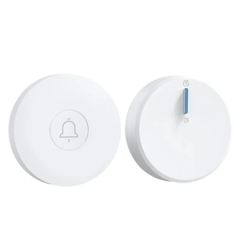 AA60-Nuovo campanello senza fili autoalimentato impermeabile casa benvenuto campanello per porta intelligente 38 suonerie telecomando 150M per anziani